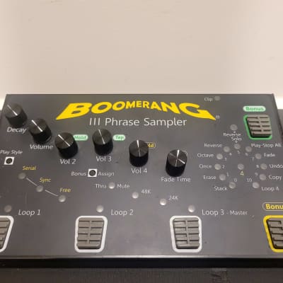 Reverb.com listing, price, conditions, and images for boomerang-boomerang-phrase-sampler