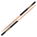 Zildjian Black Dip Series Wood Tip Drum Sticks - 7A
