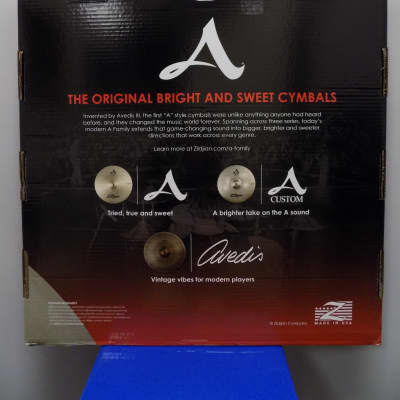 Zildjian A Custom Cymbal Set - 14-, 16-, 18-, and 20-inch image 2