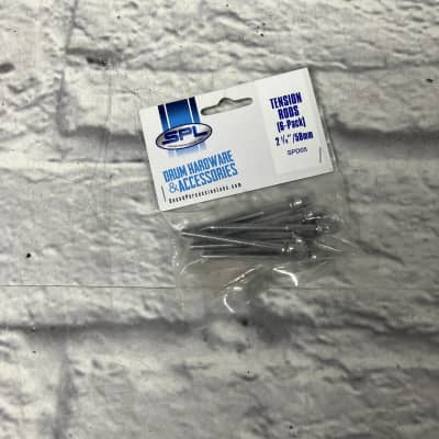 SPL 2 1/4 Tension Rods 6 Pack Drum Accessory