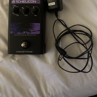 ギター Voicetone x1 Megaphone & Distortion TC Helicon VoiceTone Single X1 Megaphone & Distortion