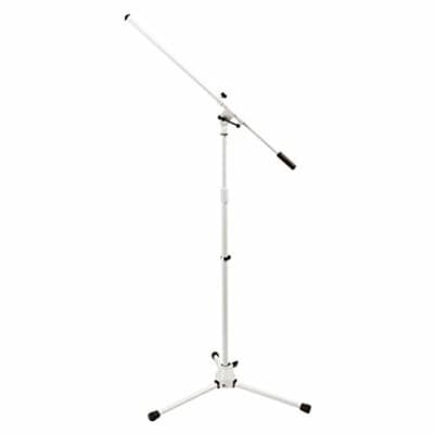 On-Stage MS7801W Euro Boom Microphone Stand- White