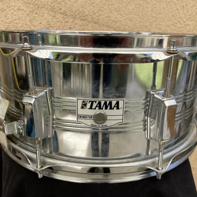 Tama Swingstar 6.5x14" 8-Lug Chrome Steel Snare Drum 1980s image 3