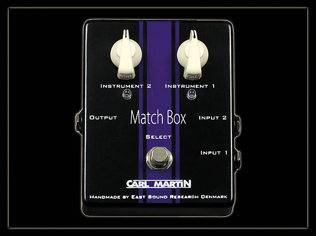 Carl Martin Match Box Matchbox - Carl Martin Matchbox image 1