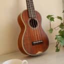 Ohana SK-390 Solid Koa Soprano Ukulele【Inspired by the popular Martin Style 3 ukulele 】