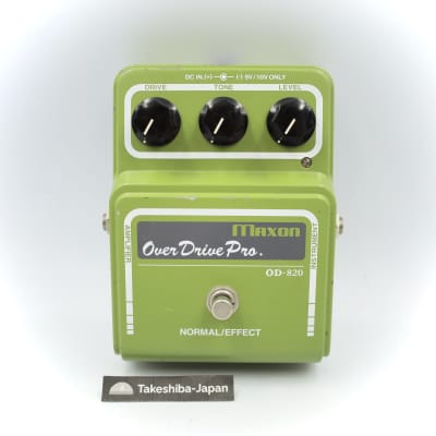 ギター Maxon Over Drive Pro OD-820 Maxon OD-820 Overdrive Pro – United States