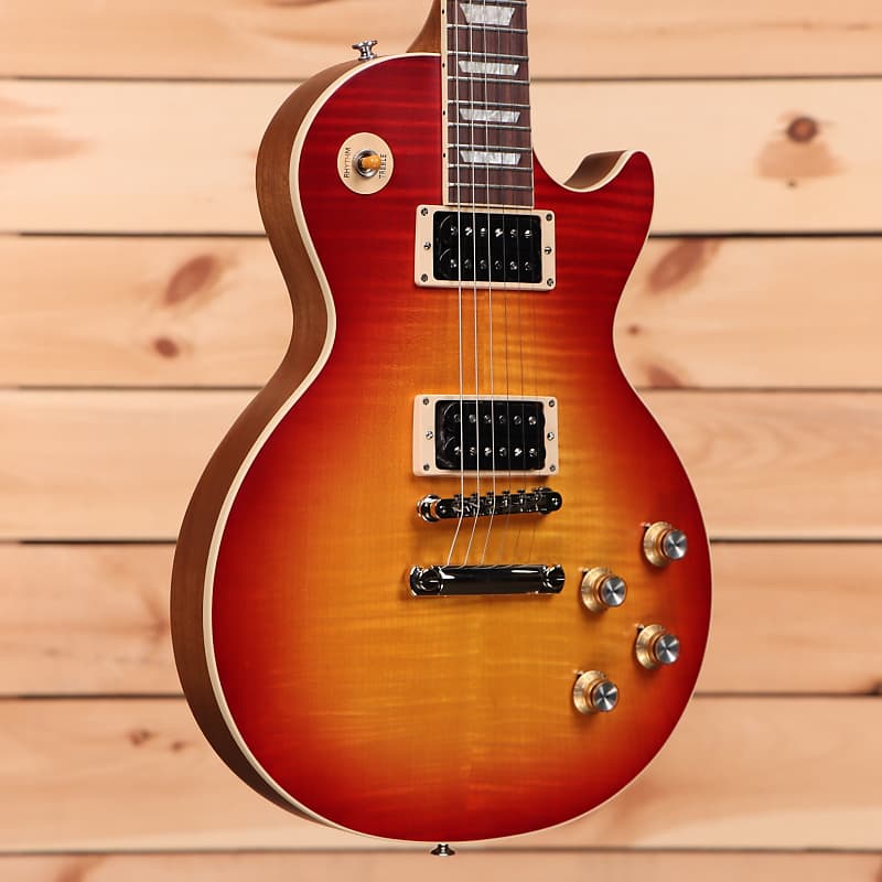Gibson Les Paul Standard 60s Faded - Vintage Cherry Sunburst - 201730503 - PLEK'd image 1