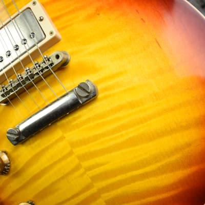 1956 Gibson Les Paul Conversion JR. to Standard Lefty Sunburst image 4