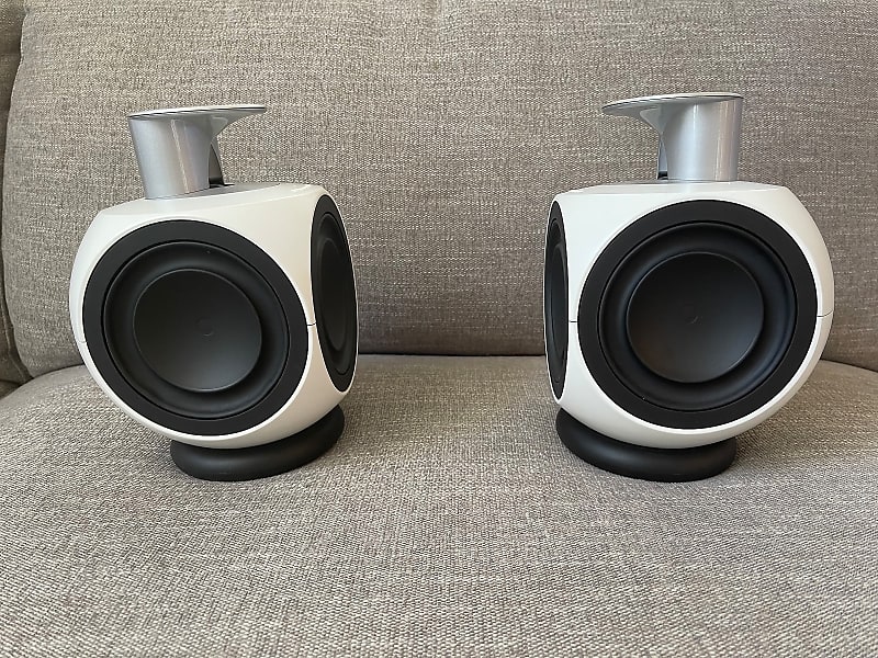 B&O Bang & Olufsen Beolab 3 MK II Loudspeakers With Table Stands/Rings