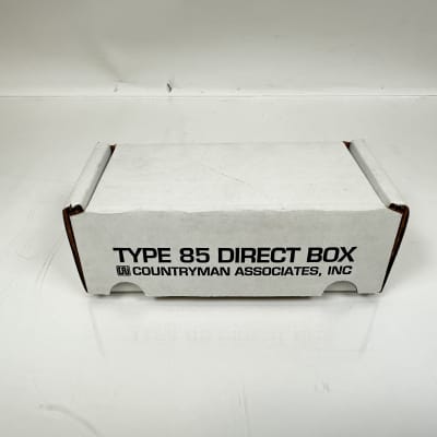 Countryman Type 85 Direct Box - User review - Gearspace