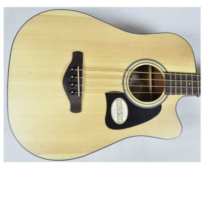 Ibanez AWB50CE-LG Artwood Series Acoustic Electric Bass in Natural Low Gloss Finish image 10