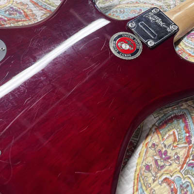 BC Rich Masterpiece Bich Dragons Blood Electric Guitar image 11
