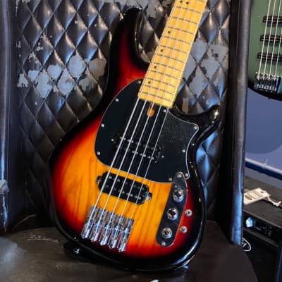 Used Schecter CV5 5-String Bass - Sunburst for sale
