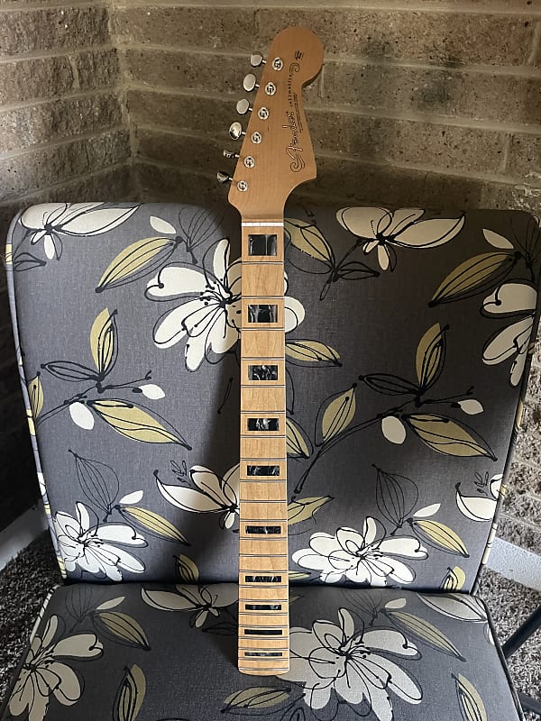 Fender JAZZMASTER NECK, BLOCK INLAYS, 22 MEDIUM JUMBO FRETS, Reverb