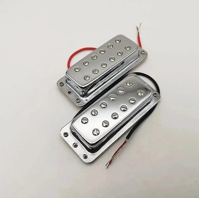 12 Hex Poles Chrome Electric Guitar Neck and Bridge Reverb