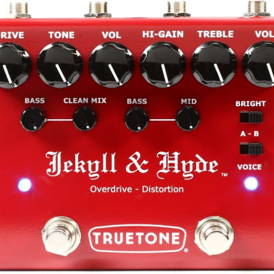 Truetone V3 Jekyll and Hyde Overdrive and Distortion Pedal for sale