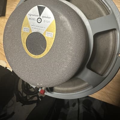 1 VINTAGE FENDER JBL D120F 12 INCH 8 OHMS SPEAKER USA ORNAGE