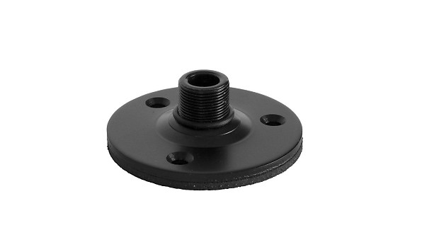 On-Stage TM08B Deluxe Podium Mic Flange Mount w/ Rubber Base image 1