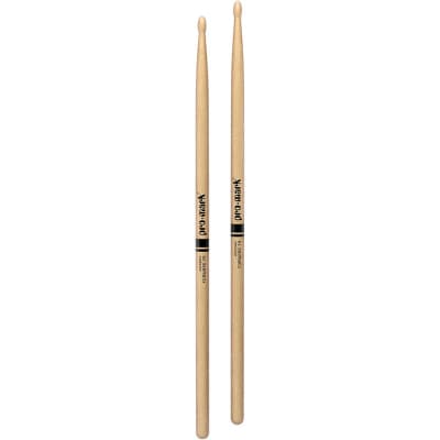 Promark Hickory 7A Wood Tip Drumstick TX7AW image 3