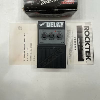 Rocktek ADR-02 Delay Analog Rare Vintage Guitar Effect Pedal + Original Box for sale