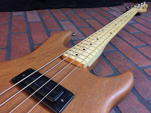1986 Peavey Foundation Mahogany Solid Body Bass Guitar w/ | Reverb