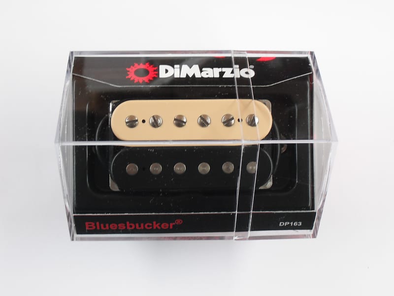 DiMarzio Regular Spaced BluesBucker Black/Creme DP 163 image 1