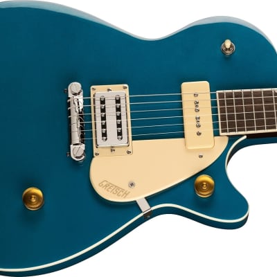 Gretsch G2215-P90 Streamliner Jr. Jet Club Electric Guitar, Ocean Turquoise image 4