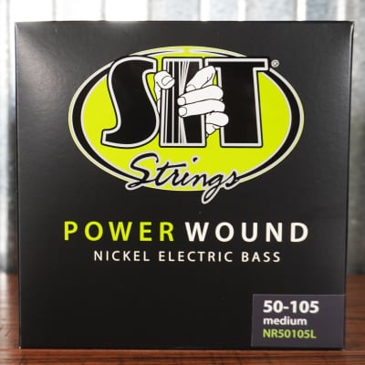 SIT Strings Power Wound Medium Nickel 4 String Bass Set NR50105 image 1
