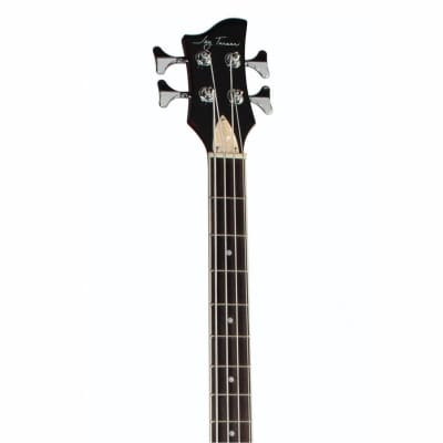 Jay Turser JTB-2B-VS Series Semi-Hollow Violin Shaped Body Maple Neck 4-String Electric Bass Guitar image 8