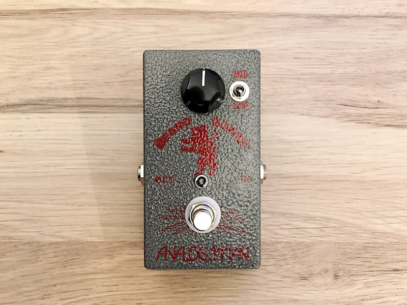 ギター Analog.man Beano Boost Treble Booster Analog Man Beano Boost Rangemaster Pedal