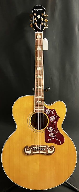 Epiphone J-200EC Studio Jumbo Cutaway Acoustic-Electric Guitar