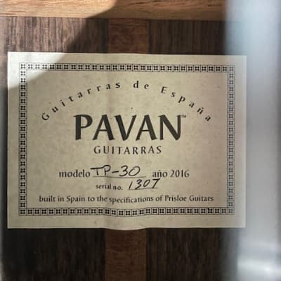 Pavan TP-30 2016 - Handmade in Spain with TLC (1 caring owner) image 6
