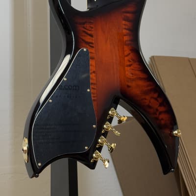 B.C. Rich Custom Shop Bich 10 Supreme Brazilian Rosewood 2025 - Sculpin Burst image 15