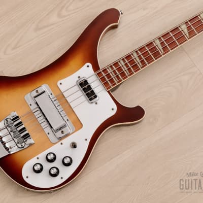 2003 Rickenbacker 4003 Electric Bass Montezuma Brown Color of the Year w/ Case, Tags for sale