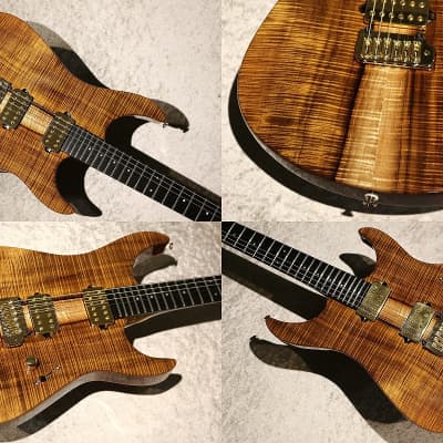 Koca Guitars Light DC 5A Flame Koa Top/Quilted | Reverb