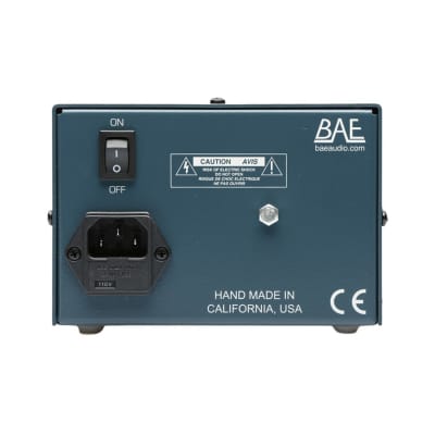BAE 1073MP Dual-Channel 1073-Style Microphone Preamp with PSU 2U 19" Rack-Mount image 4