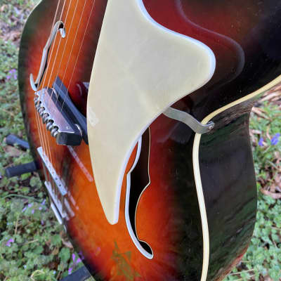 Rare Arnold Hoyer Expo 1959  Archtop Guitar Professional image 9