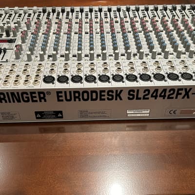 Behringer Eurodesk SL2442FX-Pro 24-Input 4-Bus Mixer with Multi-Effects  Processor