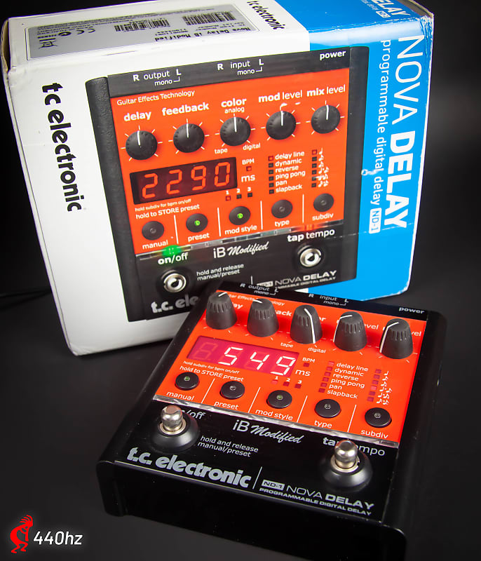 TC Electronic Nova Delay iB Modified | Reverb