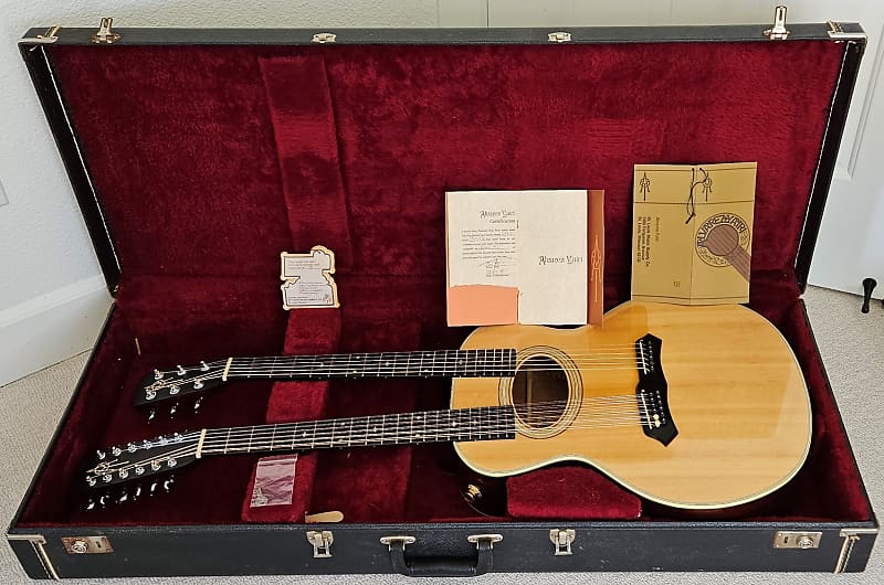 1980 Alvarez Yairi DY87 6/12-String Double Neck Natural | Reverb