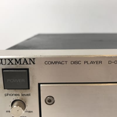 Vintage Luxman D-03 CD Player w/ Remote image 3
