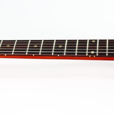 Early 1965 Gibson SG Jr. Junior WIDE NUT Cherry Red | No breaks, No refins Les Paul 1964 spec, Wraparound Tailpiece image 8