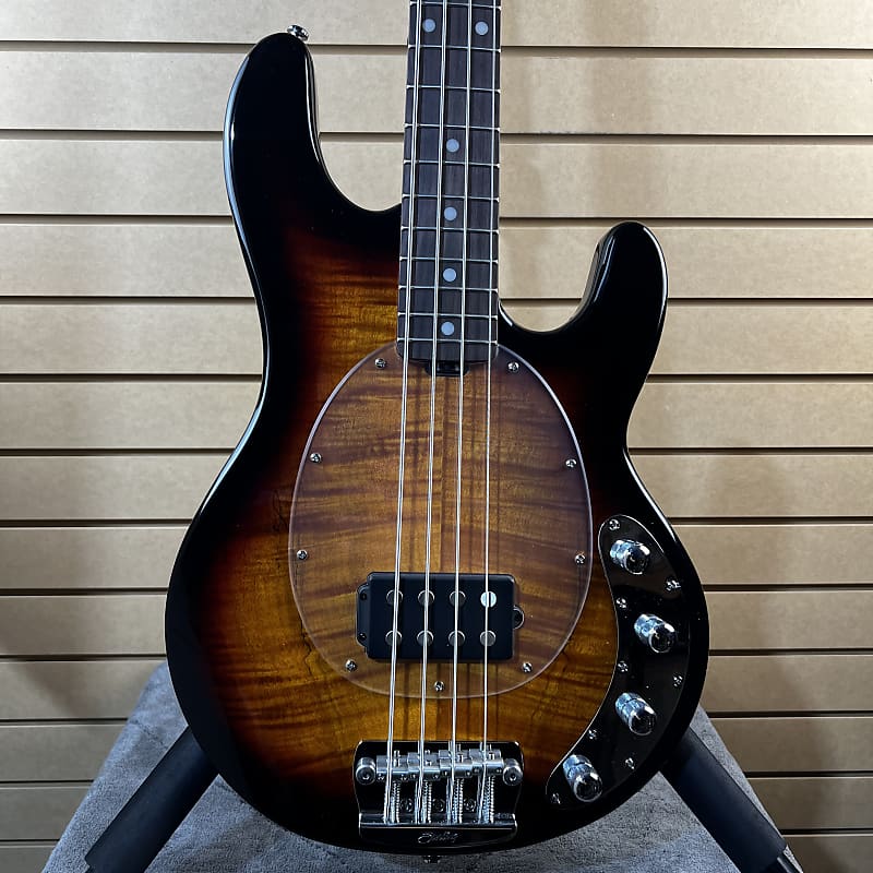 Sterling by Music Man Stingray RAY34FM Flame Maple 4-String Bass