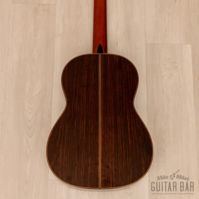 1976 Teruaki Nakade Model C15 Vintage Classical Guitar, Spruce & Brazilian Rosewood w/ Case image 3