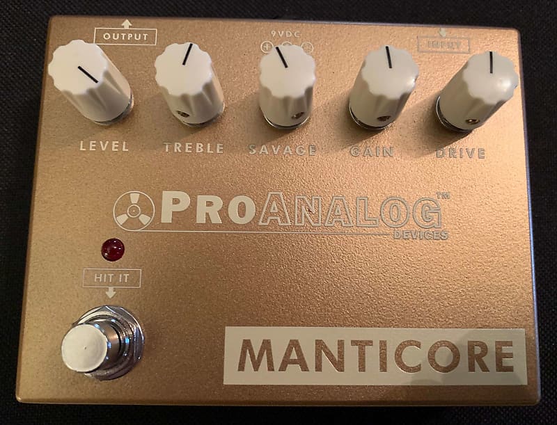 ProAnalog Devices Manticore Overdrive V2 2018 - Gold image 1