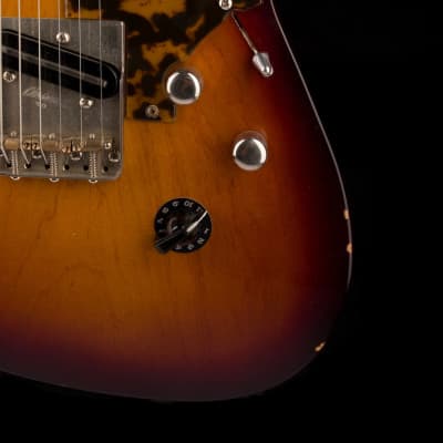 Asher T-Deluxe Tobacco Sunburst with Gig Gag image 8