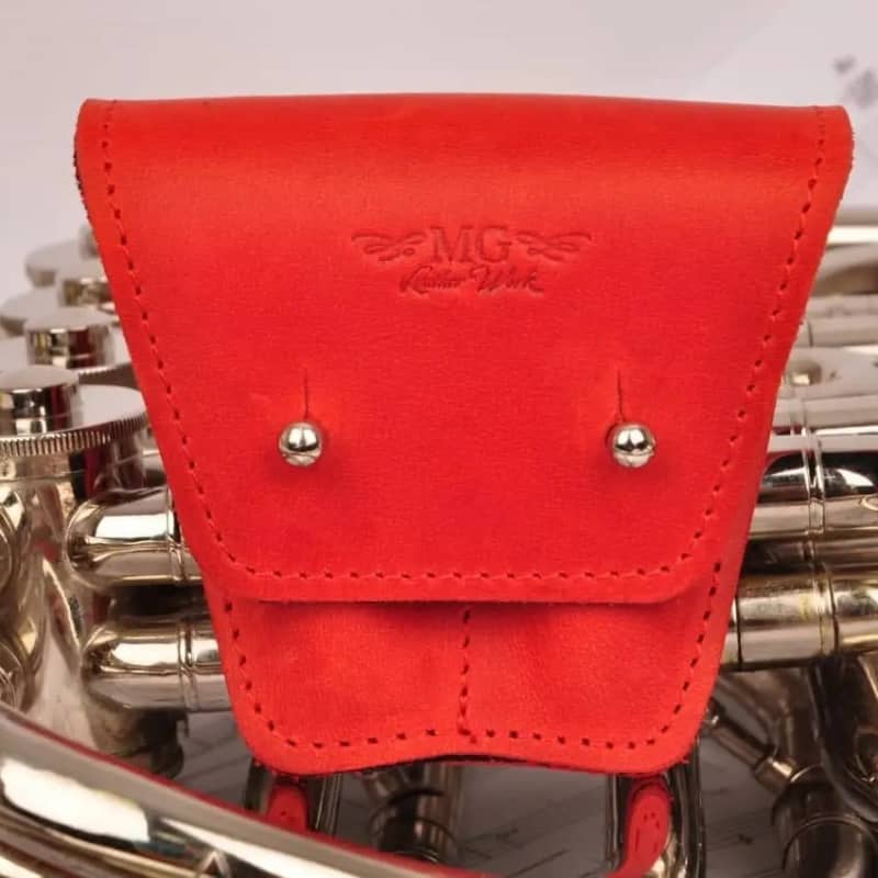 Trumpet Mouthpiece Holder by MG Leather Work, Double Mouthpiece Holder,  Trumpet Mouthpiece Pouch, Trumpet Accessories, Personalized Gift -   Canada