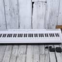 Yamaha P-121 Graded Hammer 73 Key Digital Piano w Sustain & Power Supply White