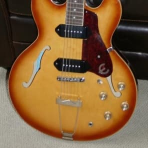 Epiphone  Limited Edition 50th Anniversary 1961 (61) Reissue Casino 2011 Royal Tan image 4
