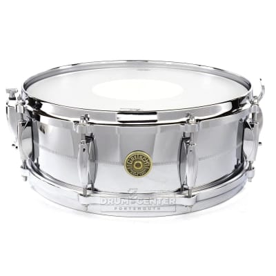 Gretsch USA Chrome Over Brass Snare Drum 14x5 image 1